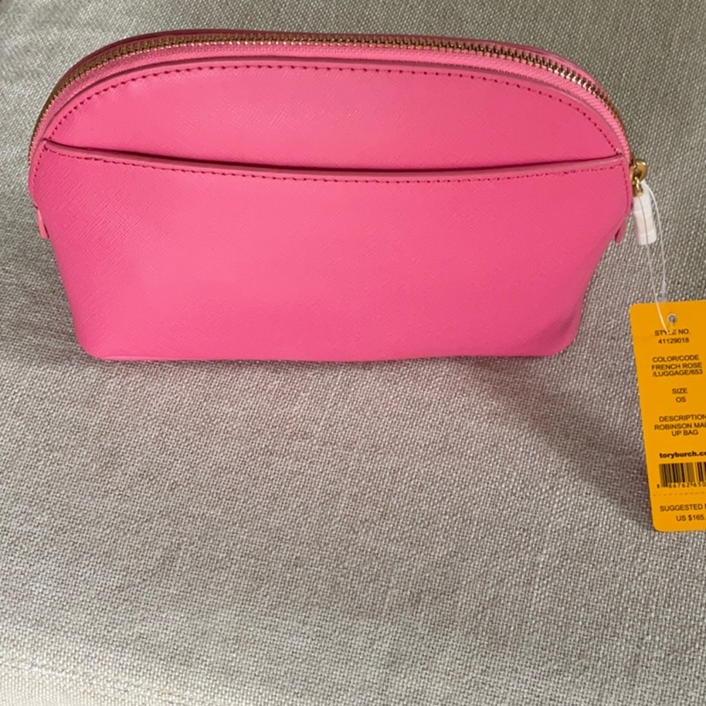 Tory Burch Robinson Makeup Bag - Picture 2 of 9